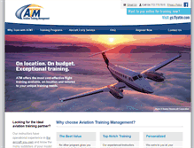 Tablet Screenshot of flyatm.com